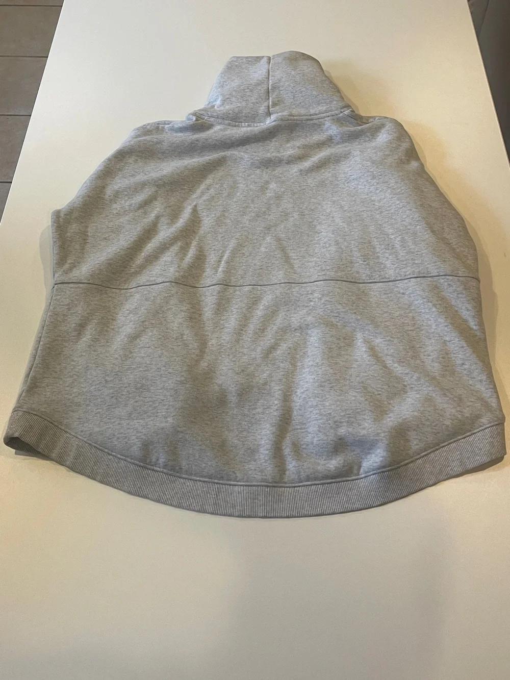 Athleta Light Grey Cowl Neck Sweater